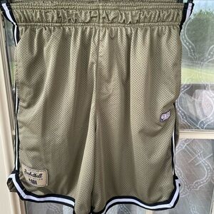 Vintage NBA Men's Gray Athletic Shorts